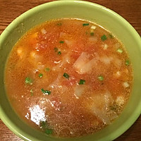番茄虾仁面皮（宝宝餐）的做法图解4