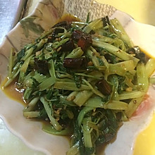 炝炒空心菜