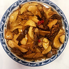 杏鲍菇炒肉