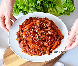 丰富餐桌味：韩国辣炒猪肉的做法