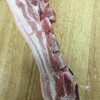 #肉食主义#红烧五花肉焖鹌鹑蛋的做法图解1