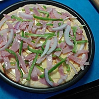 芝心&美式火腿披萨|百吉福芝士片的做法图解25