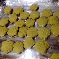 抹茶饼干的做法图解1