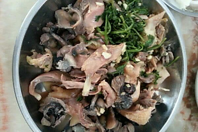冰爽柠檬鸡腿鸡肾