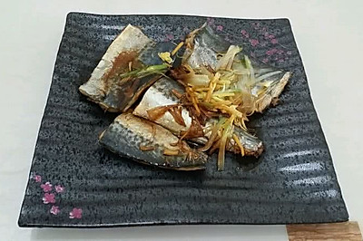 姜葱焗鲅鱼