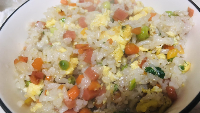 快手时蔬炒饭