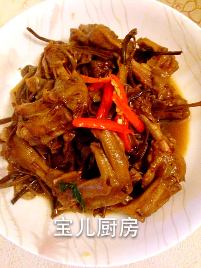 鲍汁鸭掌