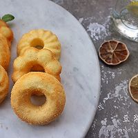 #太阳风烘焙#长帝CR32KEA--海绵豆浆甜甜圈的做法图解10