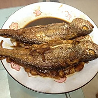 懒人版红烧黄花鱼的做法图解1