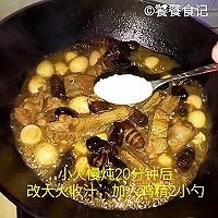 吉祥三宝—《蝉蛹鹌鹑蛋烧排骨》的做法图解17