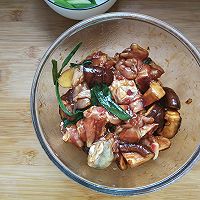 鲜虾香菇盏&香菇蒸鸡的做法图解4
