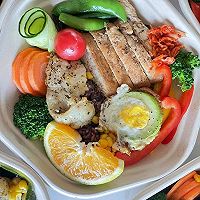 轻食减脂沙拉的做法图解1
