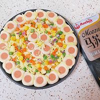 #2022烘焙料理大赛安佳披萨组复赛#花朵披萨的做法图解14