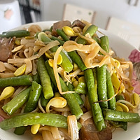 豆角焖面-河南蒸面条的做法图解8