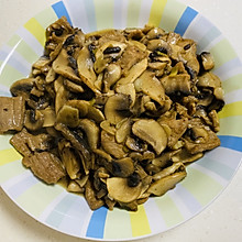 蘑菇炒肉