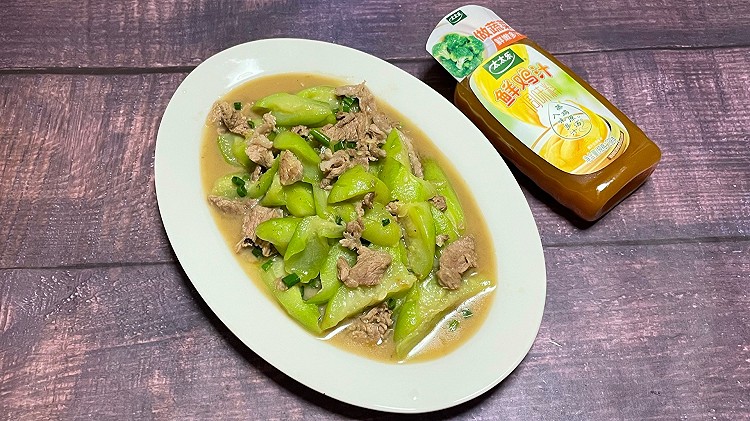 丝瓜炒肉的做法