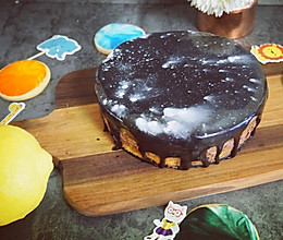 “黑白星球”巧克力甜橙慕斯蛋糕的做法