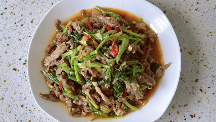 1分钟 小炒黄牛肉