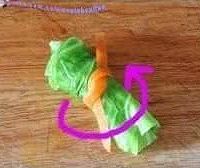 锦带包菜卷的做法图解6