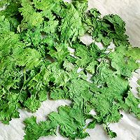 香菜干的做法图解1