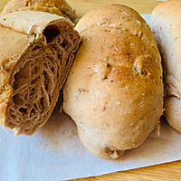 家庭版欧式核桃杂粮面包的做法图解9