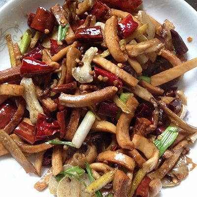 爆炒鱿鱼干