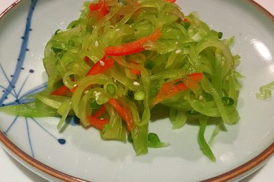 凉拌莴笋