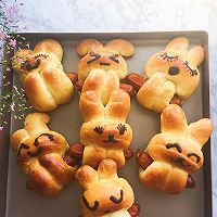 兔子热狗卷的做法图解16