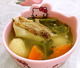 广东冬季靓汤【西洋菜猪骨汤】的做法