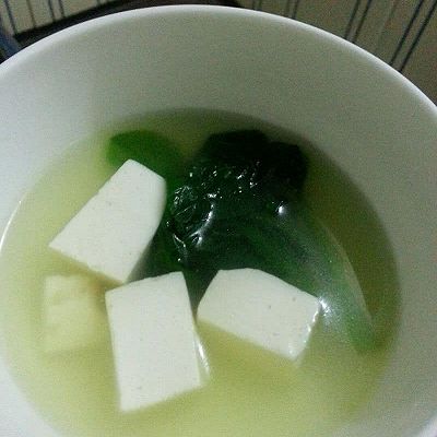 【超好喝】木耳菜豆腐汤