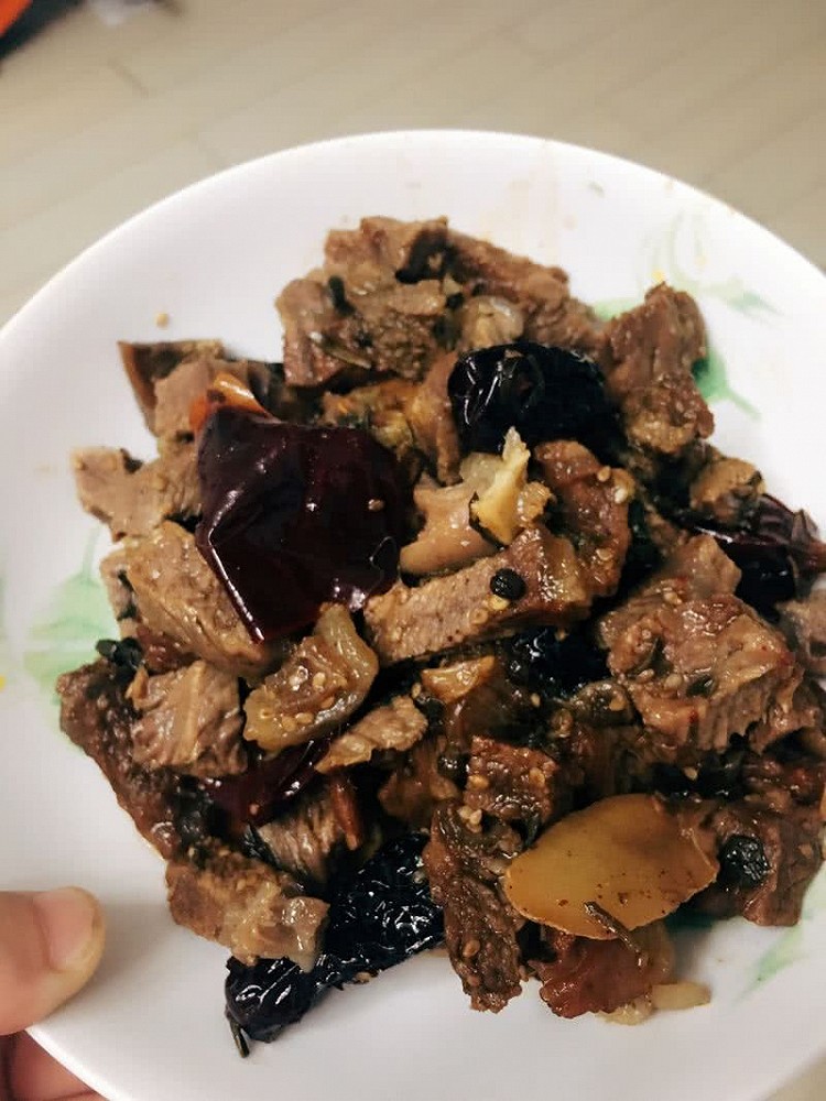 茶香牛肉的做法