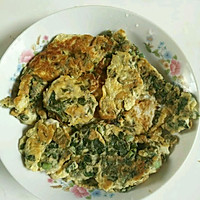香椿芽摊鸡蛋的做法图解5