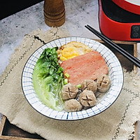进阶版潮汕牛肉丸荞麦面的做法图解12
