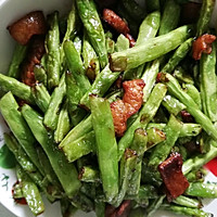 肉香四季豆的做法图解1