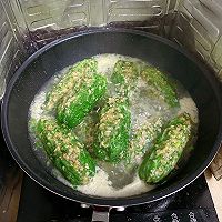 苦瓜新吃法—管饱的糯米酿苦瓜（客家菜）的做法图解13