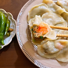 猪肉韭菜虾仁水饺