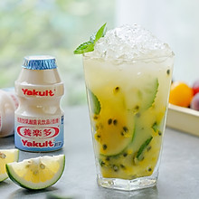 养乐多百香果mojito