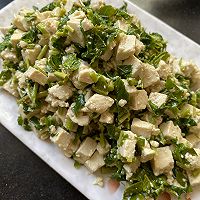 香椿拌豆腐的做法图解9