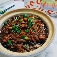 #来诺辉京东 解锁“胃”来资产#肉沫粉丝煲的做法图解12