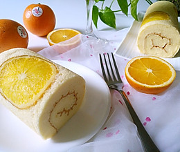 国橙蛋糕卷的做法