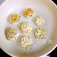 鲜虾奶酪蔬菜饼的做法图解6