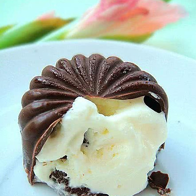 巧克力冰激凌月饼