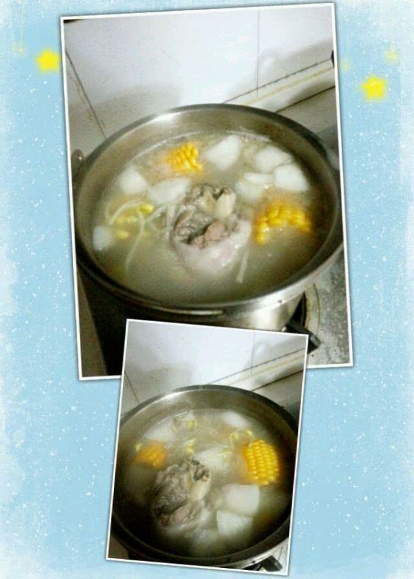 玉米蹄髈汤