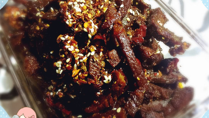 麻辣牛肉干