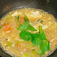 红薯疙瘩汤，冬季里的应季汤，喝一碗暖洋洋～的做法图解8