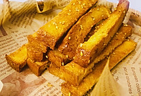 吃不完的面包片/这样做黄油蜂蜜面包条绝了的做法