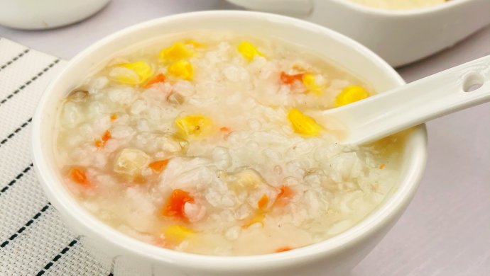 （营养粥）元气早餐-鸡肉香菇粥