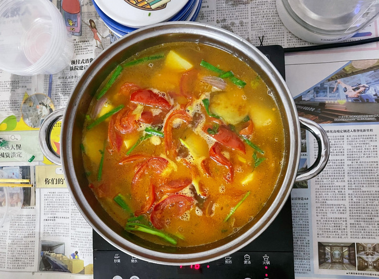 海鲜火锅（自制4人食）的做法