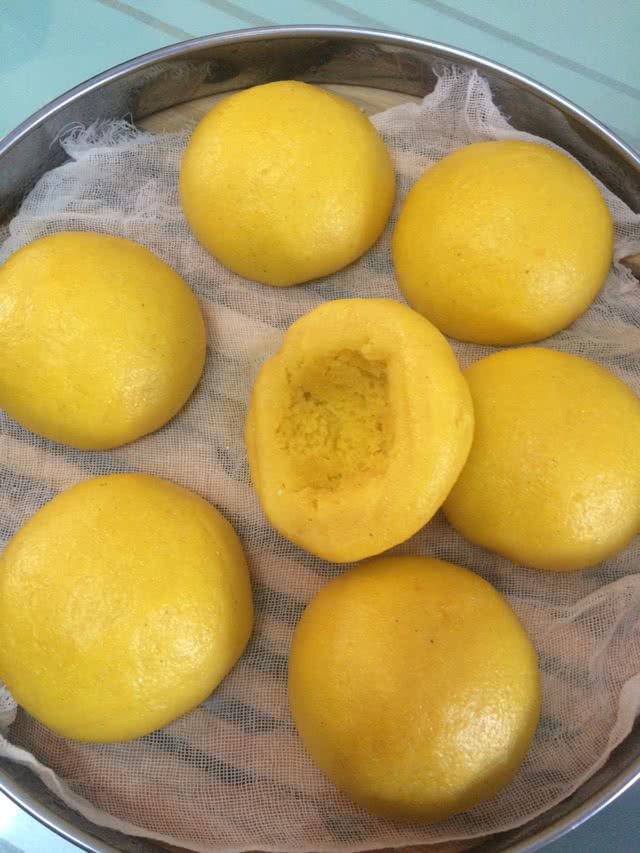 南瓜玉米面窝窝头（含馅料）的做法图解5
