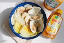 蛤蜊丸子米粉汤的做法